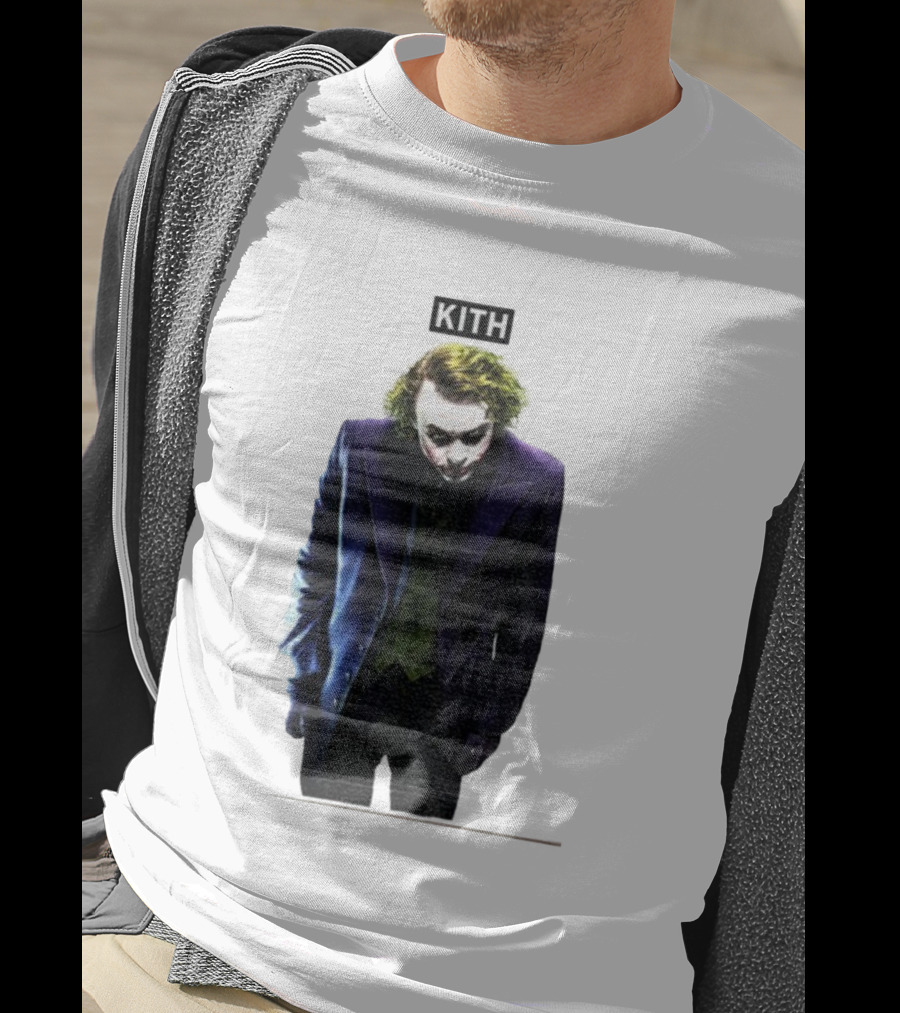Dodgers Batman Kith Joker Collaboration T-Shirt