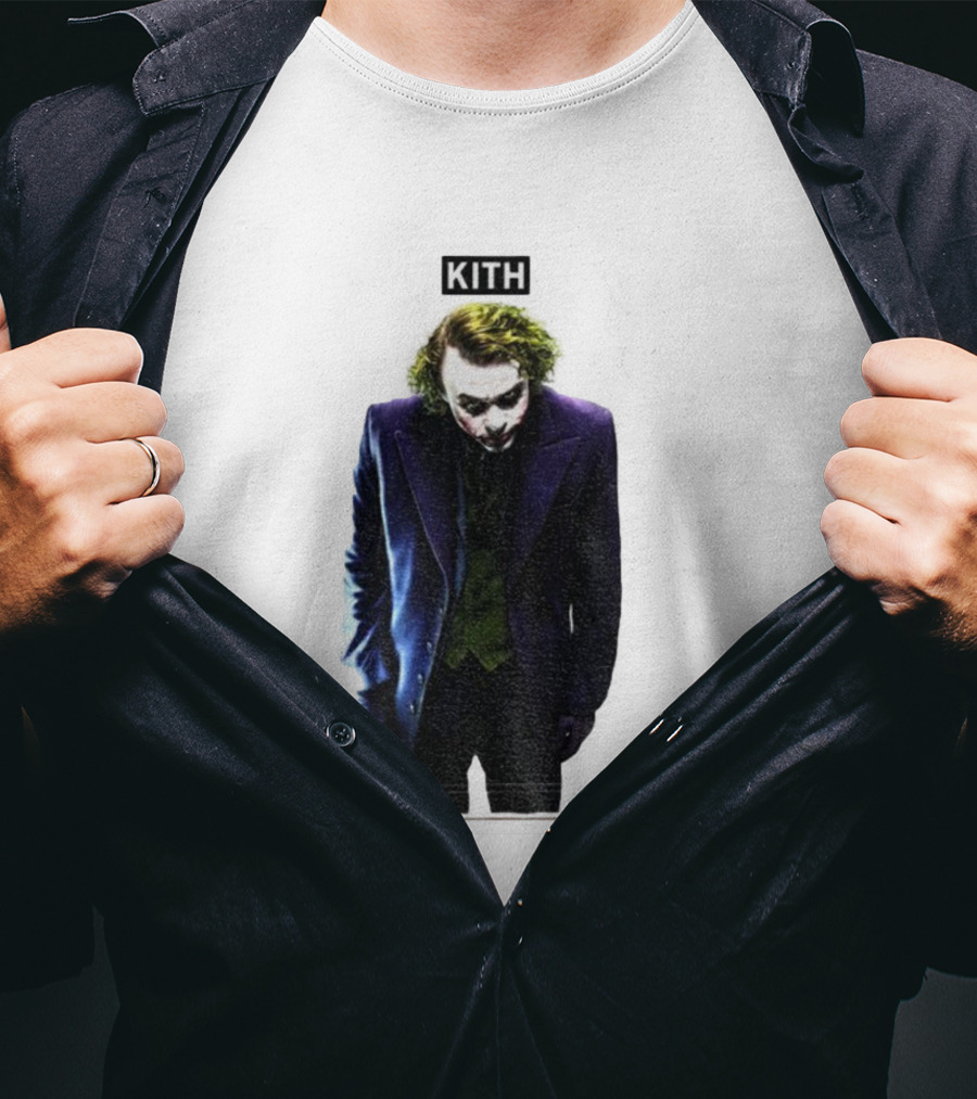 Dodgers Batman Kith Joker Collaboration T-Shirt