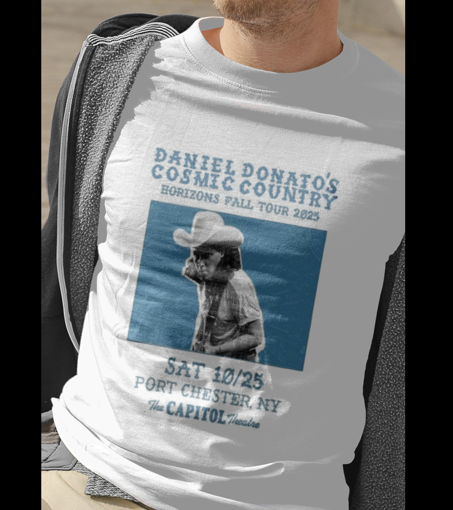 Daniel Donato’s Cosmic Country 2025 Live At The Capitol Theatre Port Chester NY T-Shirt