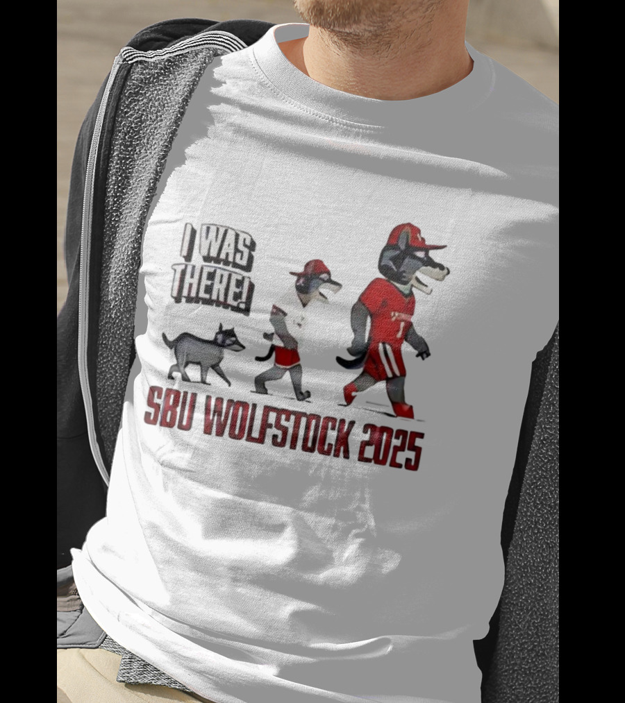 I Was There SBU Wolfstock 2025 Festival Event Celebration T-Shirt
