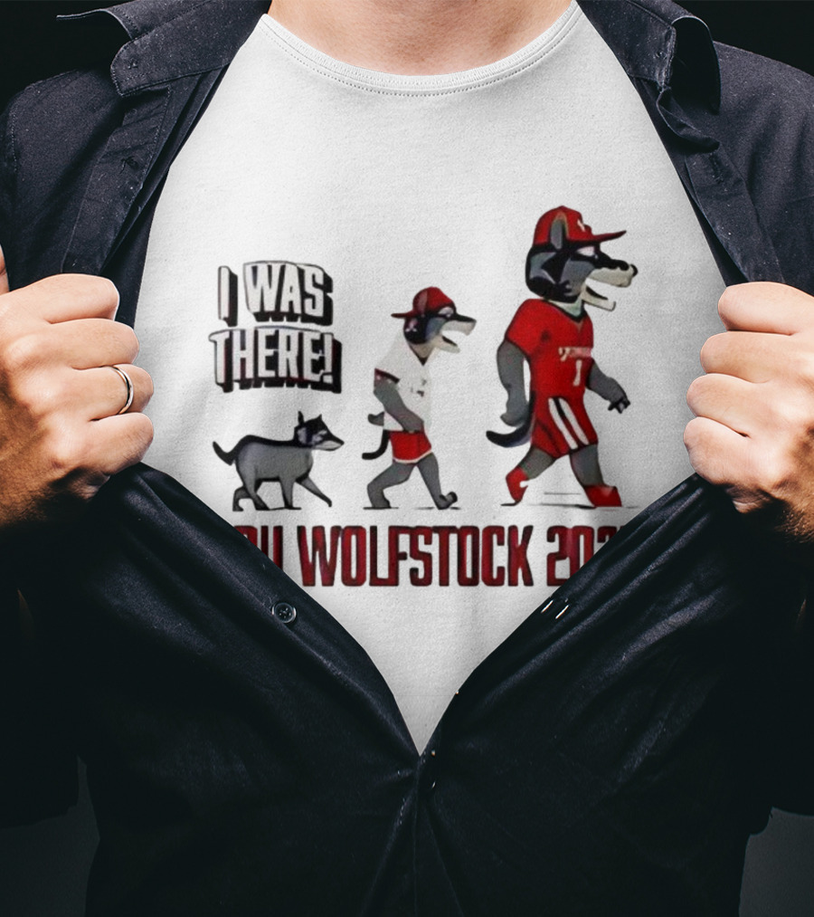 I Was There SBU Wolfstock 2025 Festival Event Celebration T-Shirt