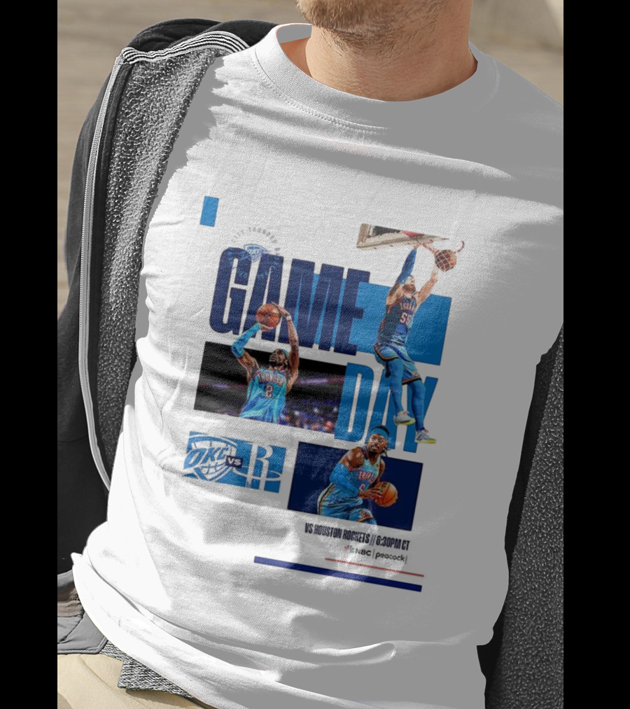 Oklahoma City Thunder Game Day NBA 2025 T-Shirt