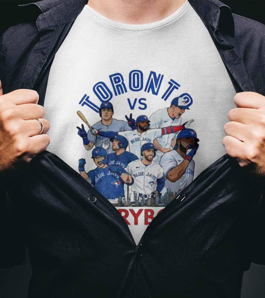 Toronto Vs Everybody Blue Jays World Series Champions T-Shirt
