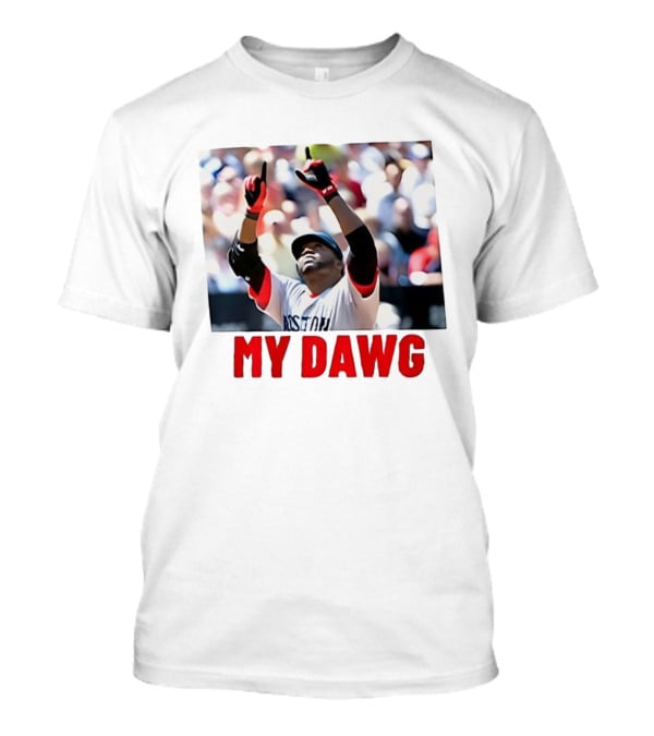 Vladimir Guerrero Jr. David Ortiz My Dawg Toronto Blue Jays Boston Red Sox 2025 T-Shirt