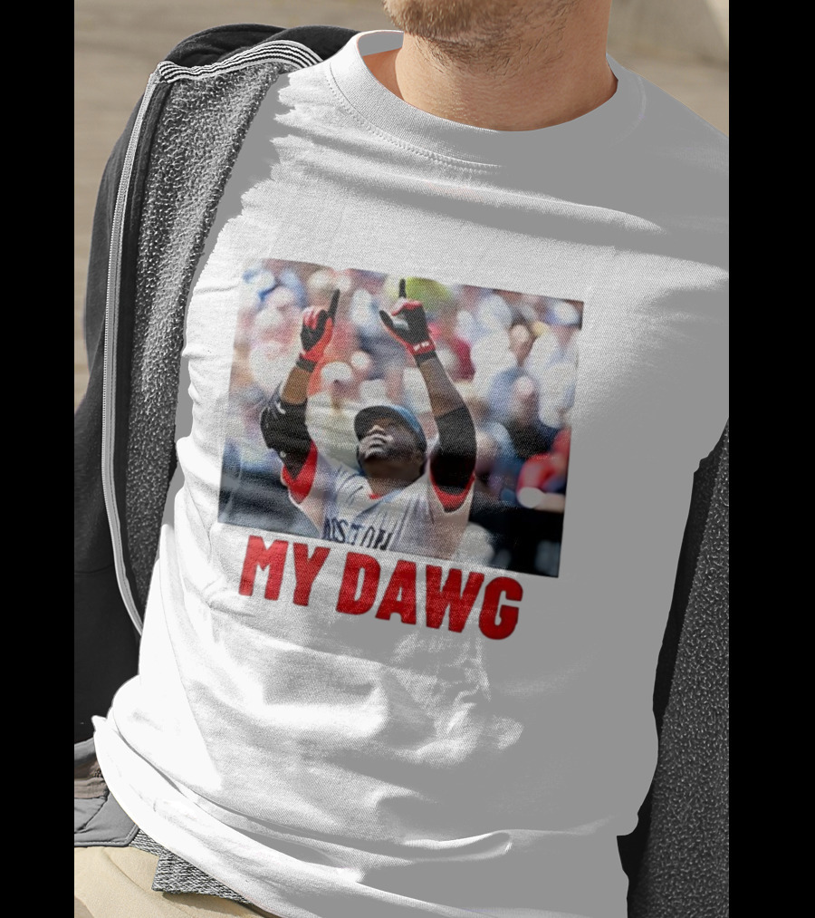 Vladimir Guerrero Jr. David Ortiz My Dawg Toronto Blue Jays Boston Red Sox 2025 T-Shirt