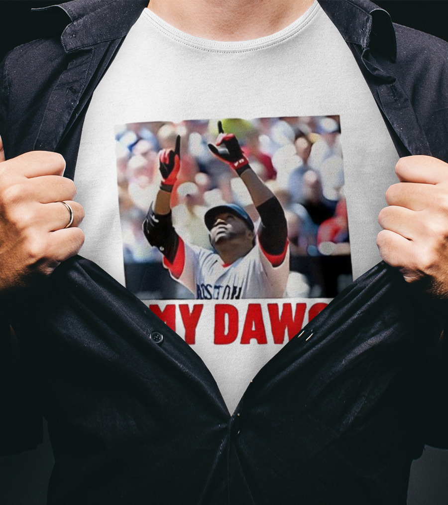 Vladimir Guerrero Jr. David Ortiz My Dawg Toronto Blue Jays Boston Red Sox 2025 T-Shirt