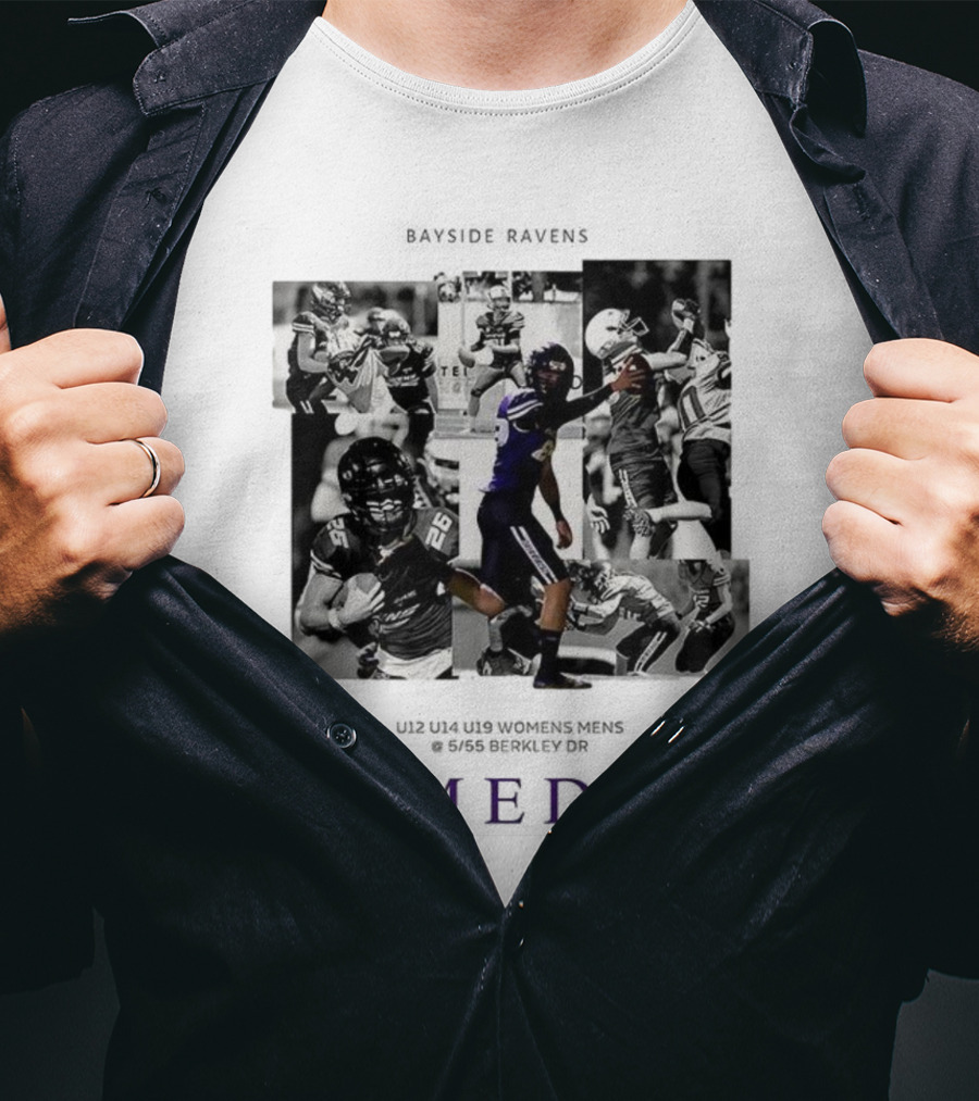 Baltimore Ravens Vs Chicago Bears NFL Rivalry 2025 Gameday T-Shirt