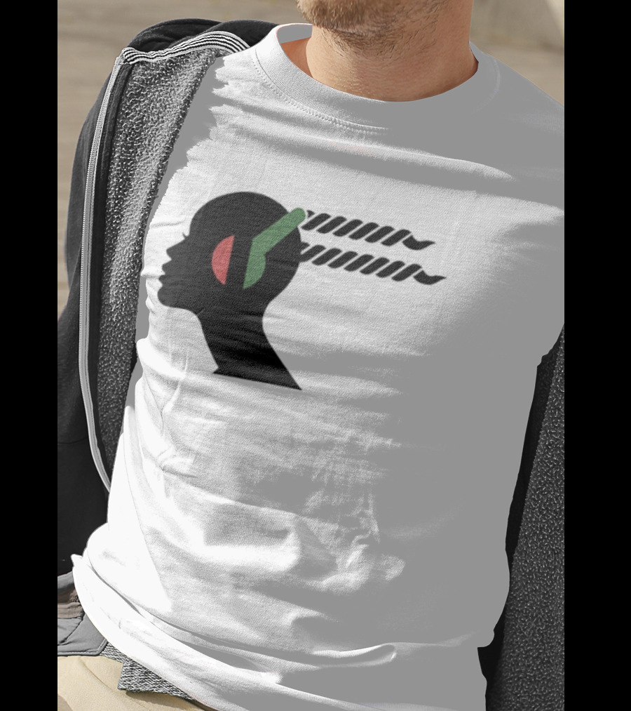 Jeffrey Wright Highest 2 Lowest Stackin’ Hits Records Silhouette With Headphones T-Shirt