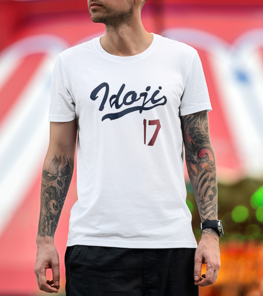 Idoji Shohei Ohtani 17 Los Angeles Dodgers Baseball T-Shirt