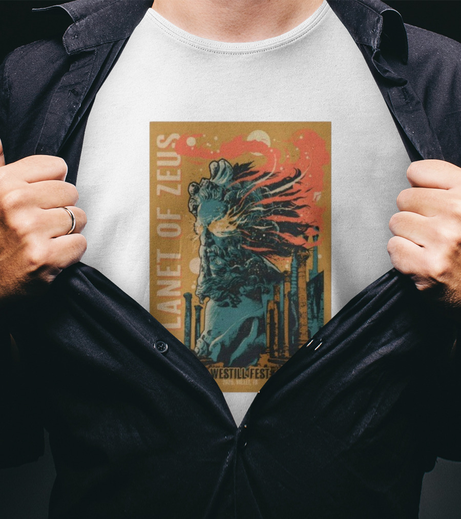 Planet Of Zeus Westill Fest 2025 Vallet France T-Shirt
