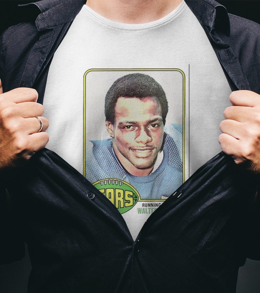 Walter Payton Bears NFL Trading Card Football Image T-Shirt