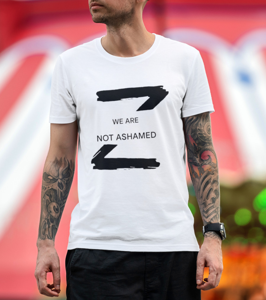 We Are Not Ashamed Z T-Shirt
