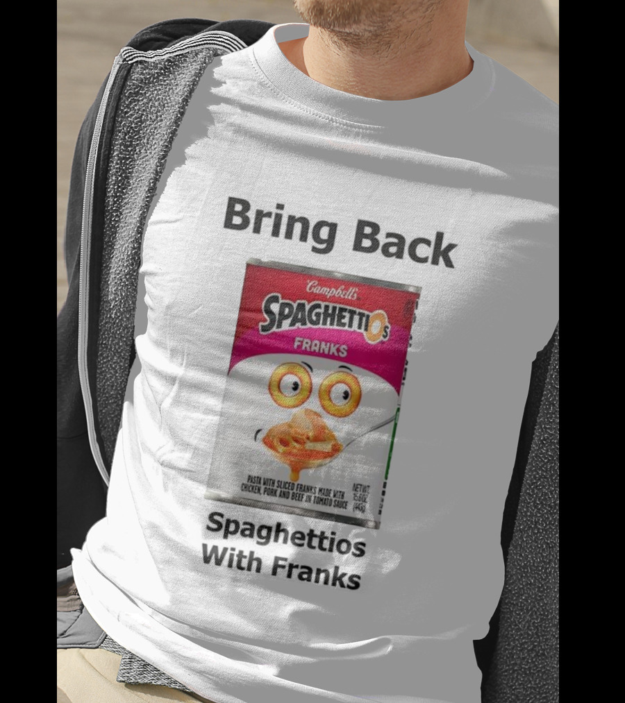 Bring Back Campbell's Spaghettios Franks Classic Can T-Shirt