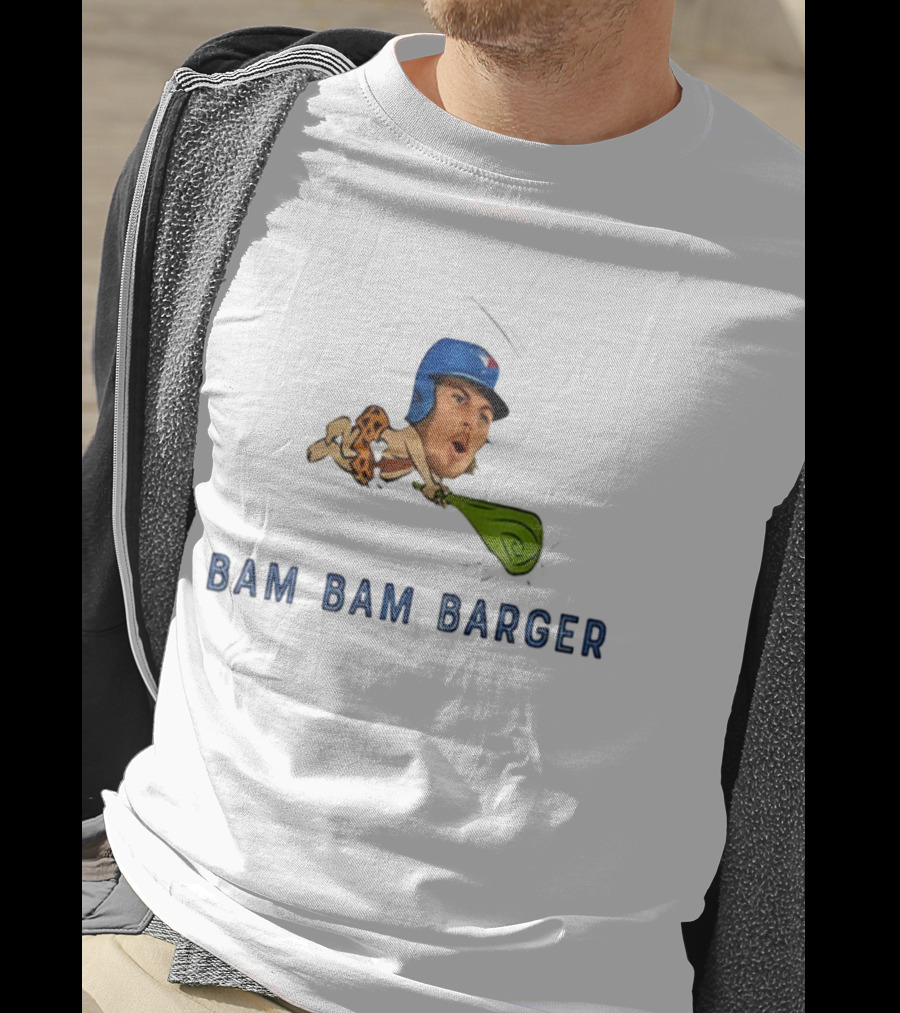 Davis Schneider Toronto Blue Jays Bam Bam Barger MLB Baseball Meme T-Shirt