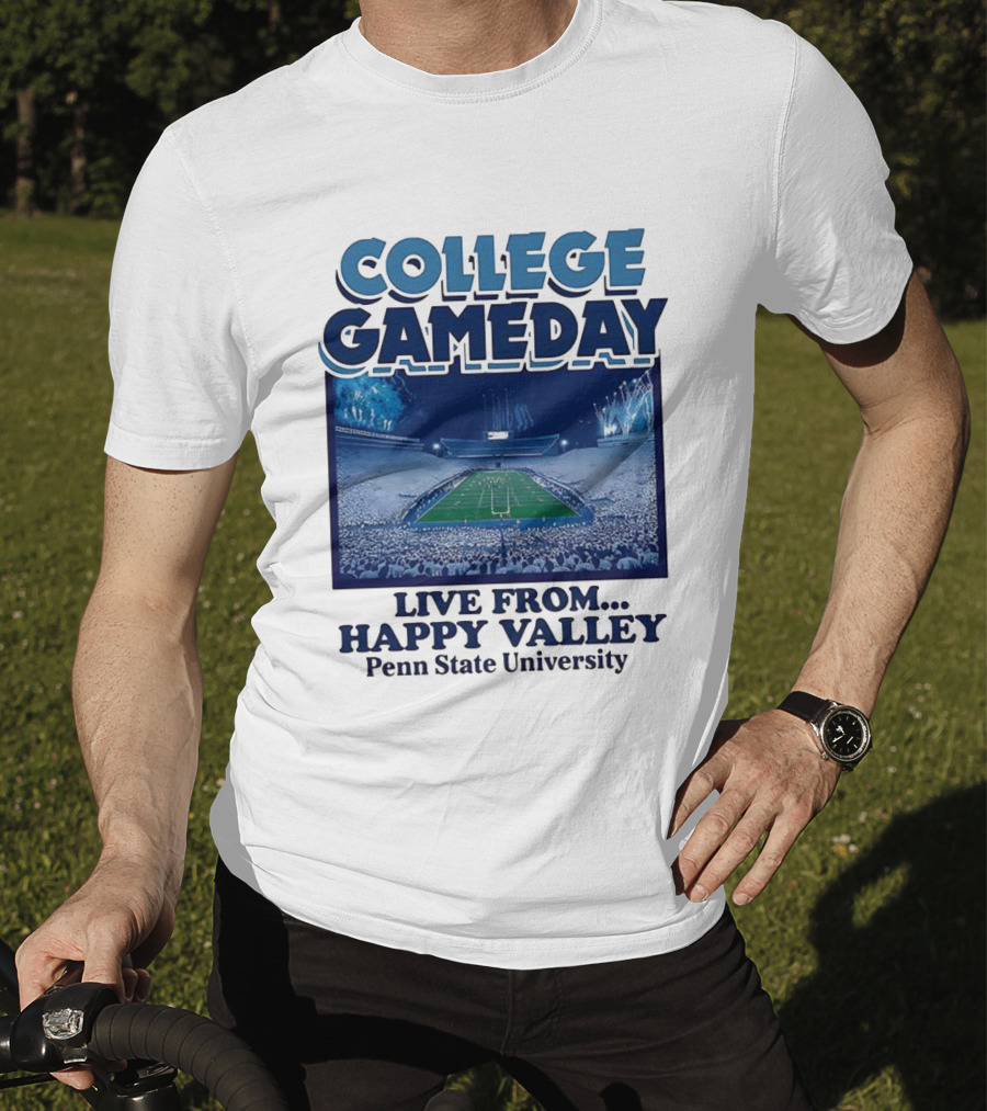 College Gameday Live From Happy Valley Penn State University T-Shirt