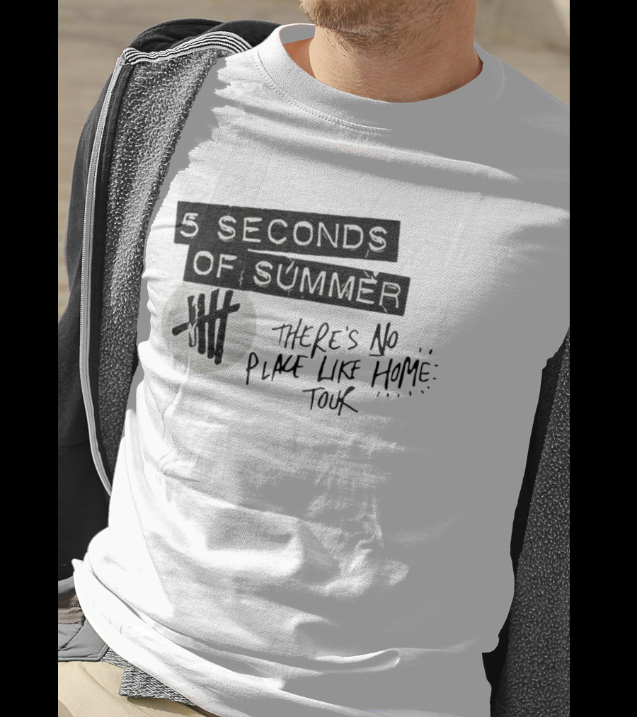 5 Seconds Of Summer There's No Place Like Home Tour T-Shirt
