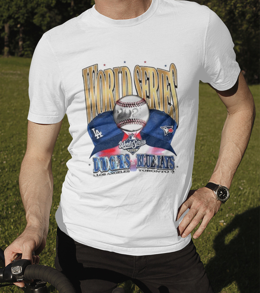 World Series 2025 Dodgers Vs Blue Jays MLB Showdown T-Shirt
