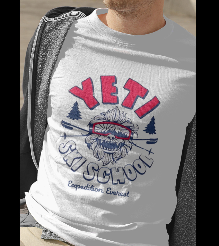 Yeti Ski School Expedition Everest Vintage Disney T-Shirt