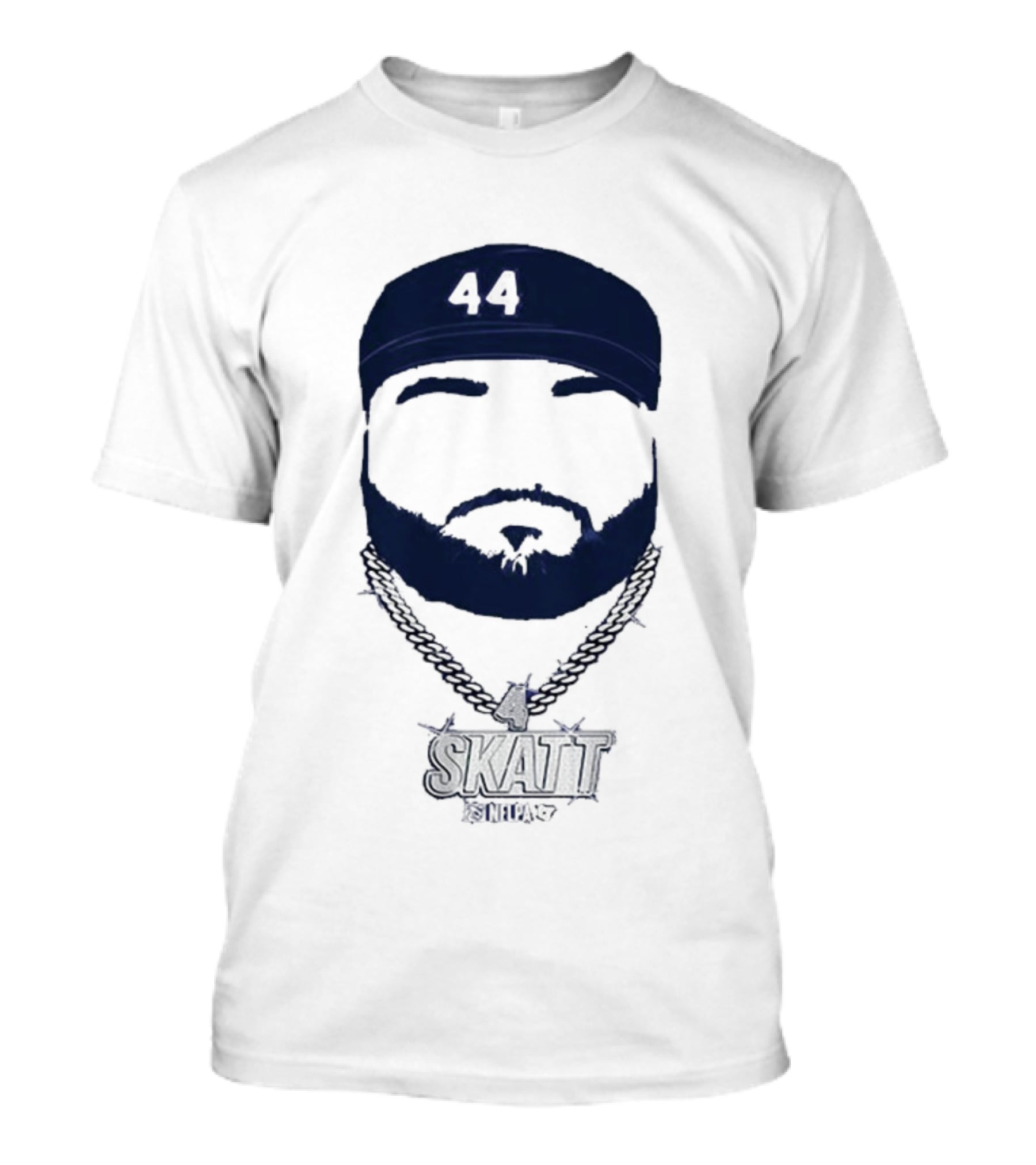 Cam Skattebo 44 Chain Face Skatt Pac 2023 T-Shirt