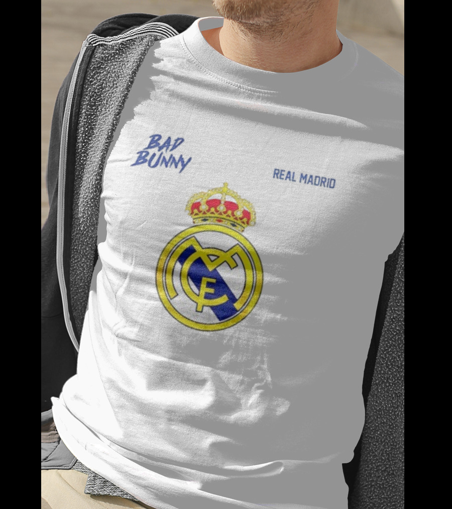 Bad Bunny Vs Real Madrid Benito Bowl Signature Football Challenge T-Shirt