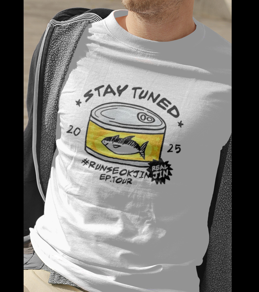 Stay Tuned Real Jin Runseokjin EP Tour 2025 T-Shirt
