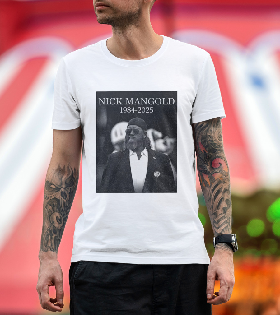 Nick Mangold 1984-2025 New York Jets NFL Vintage T-Shirt
