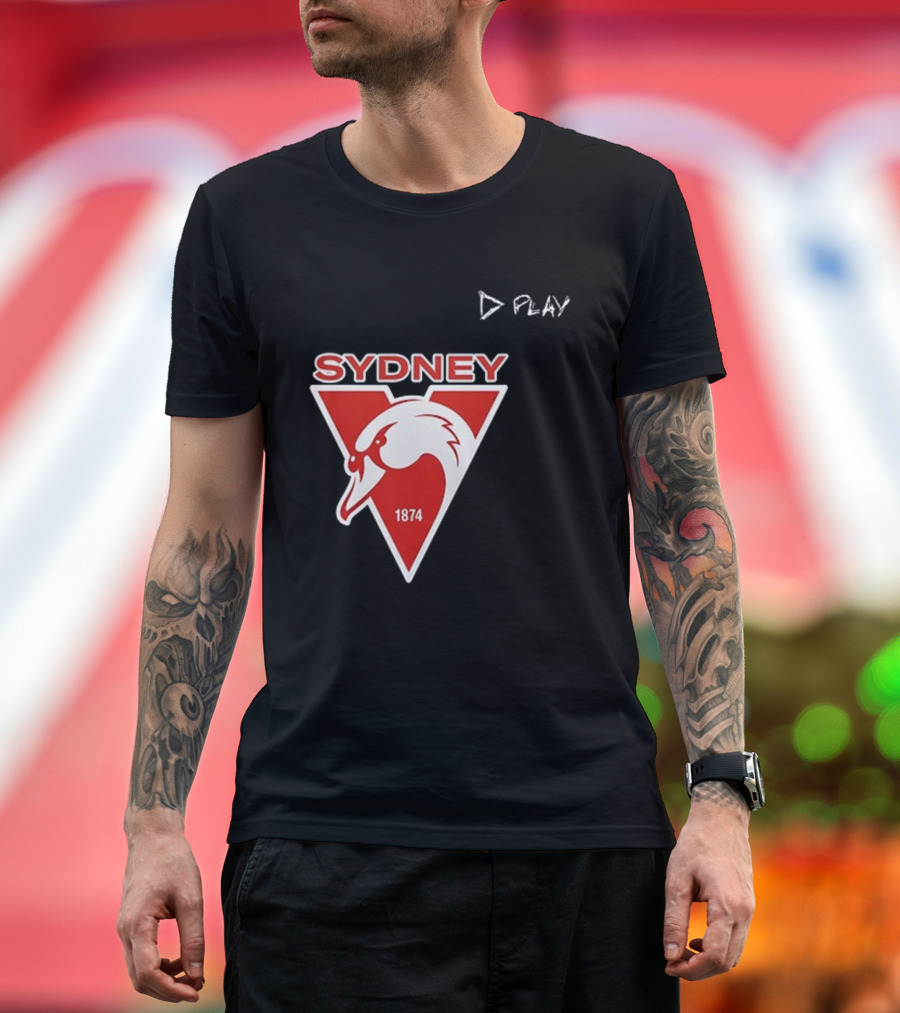 Ed Sheeran X Sydney Swans Loop Tour Play 1874 T-Shirt