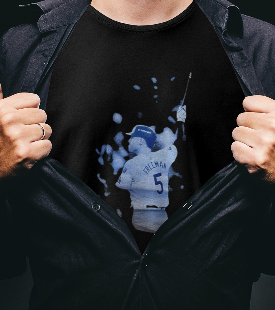 Freddie Freeman Los Angeles Dodgers MLB Baseball World Series 2025 T-Shirt