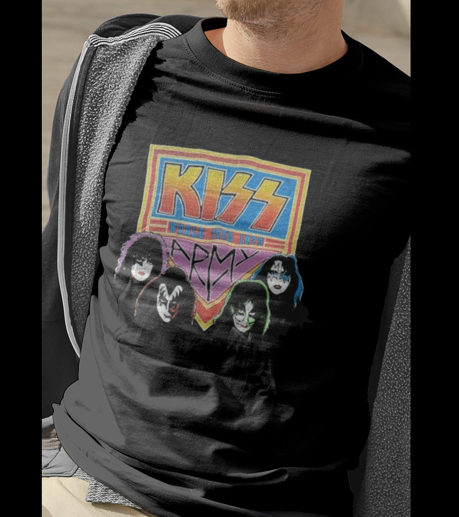 Kiss World Tour 1979 Army Klassics T-Shirt