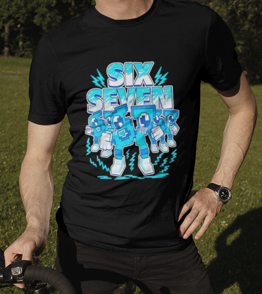 Six Seven Meme 67 Italian Brainrot Birthday T-Shirt