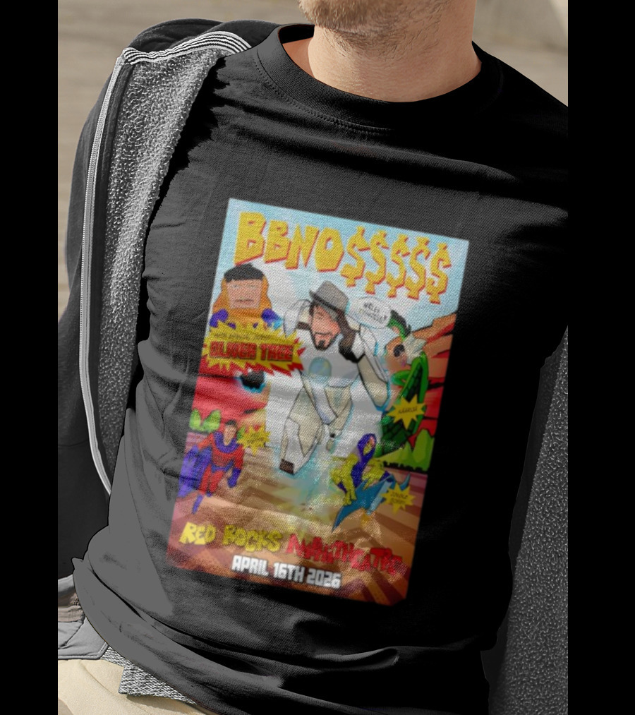 BBNO$ Tour Red Rocks Amphitheatre April 16 2026 With Special Guest Oliver Tree T-Shirt