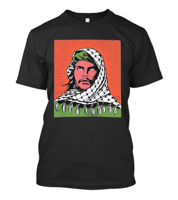 Che Guevara Keffiyeh Artistic Illustration By Latuff 2002 T-Shirt