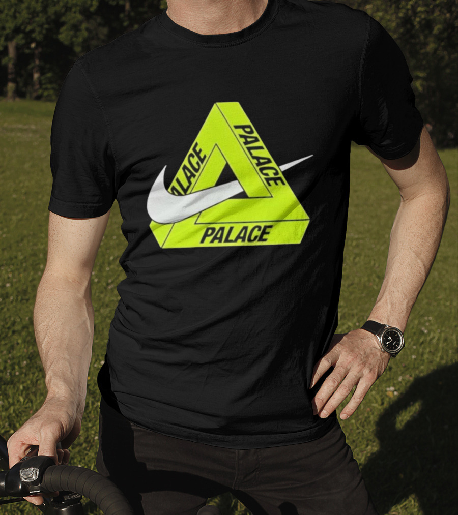Palace Tri-Ferg Swoosh Yellow Collaboration T-Shirt