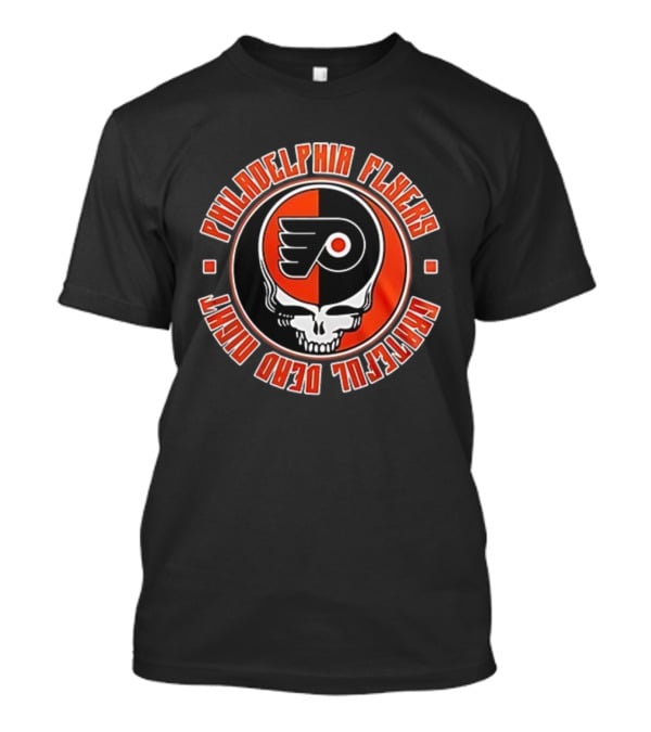 Philadelphia Flyers Grateful Dead 60th Anniversary Urban Nights T-Shirt