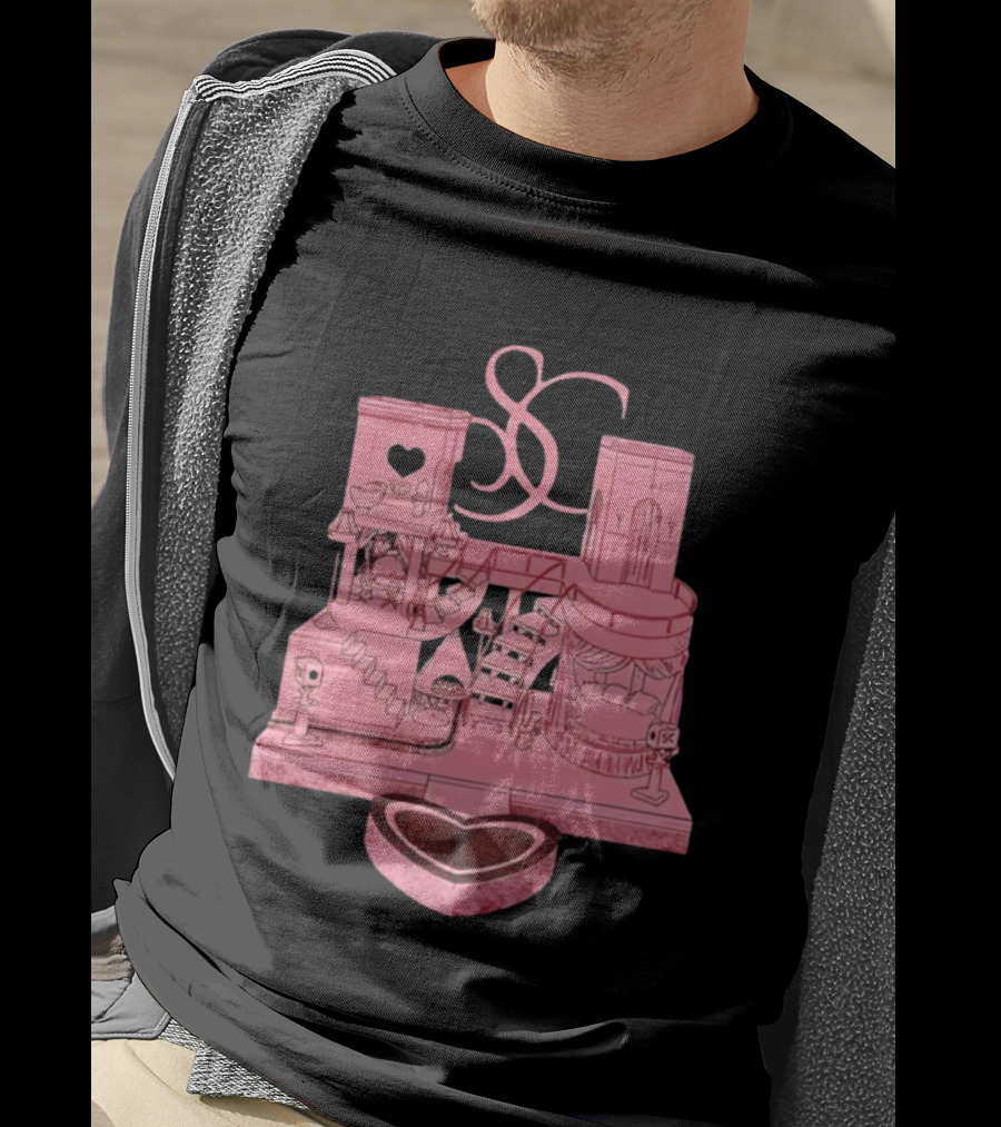 Sabrina Carpenter Do You Want The House Tour SC Vintage Heart Design T-Shirt