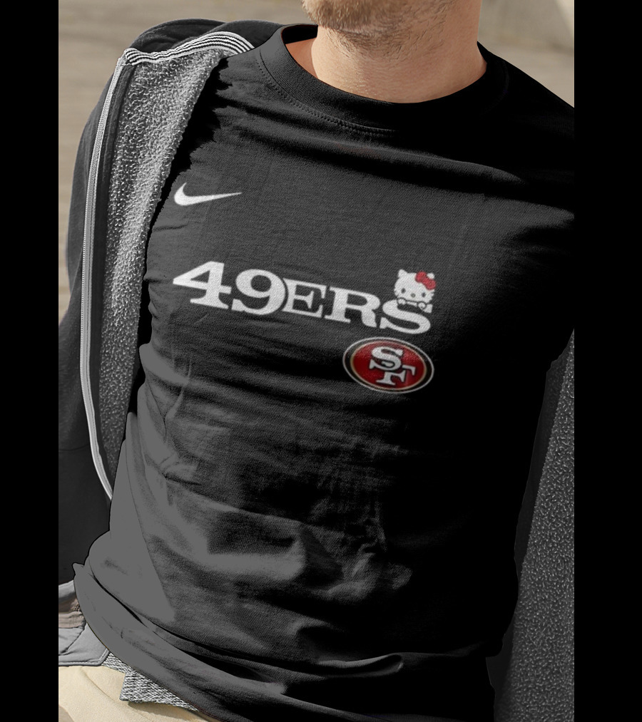 Nike San Francisco 49ers Hello Kitty SF Collaboration 2025 T-Shirt