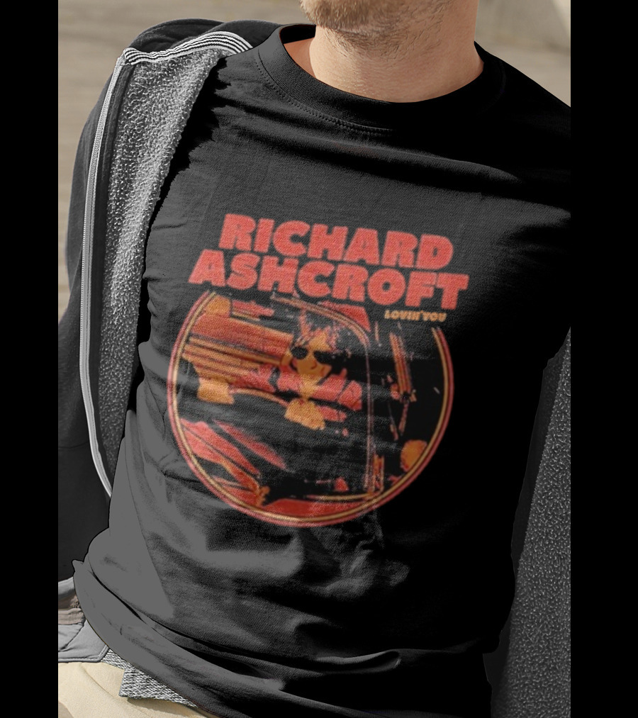 Richard Ashcroft Lovin’ You Drive Car Vintage Style Driving Sunglasses T-Shirt