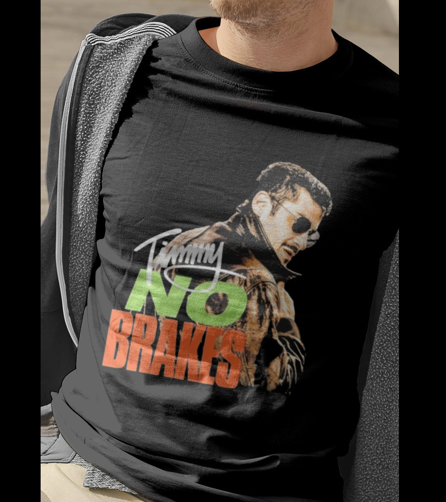 Timmy No Brakes Racing Jacket Sunglasses Style T-Shirt