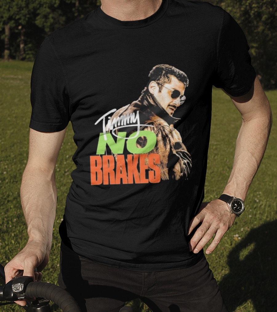 Timmy No Brakes Racing Jacket Sunglasses Style T-Shirt