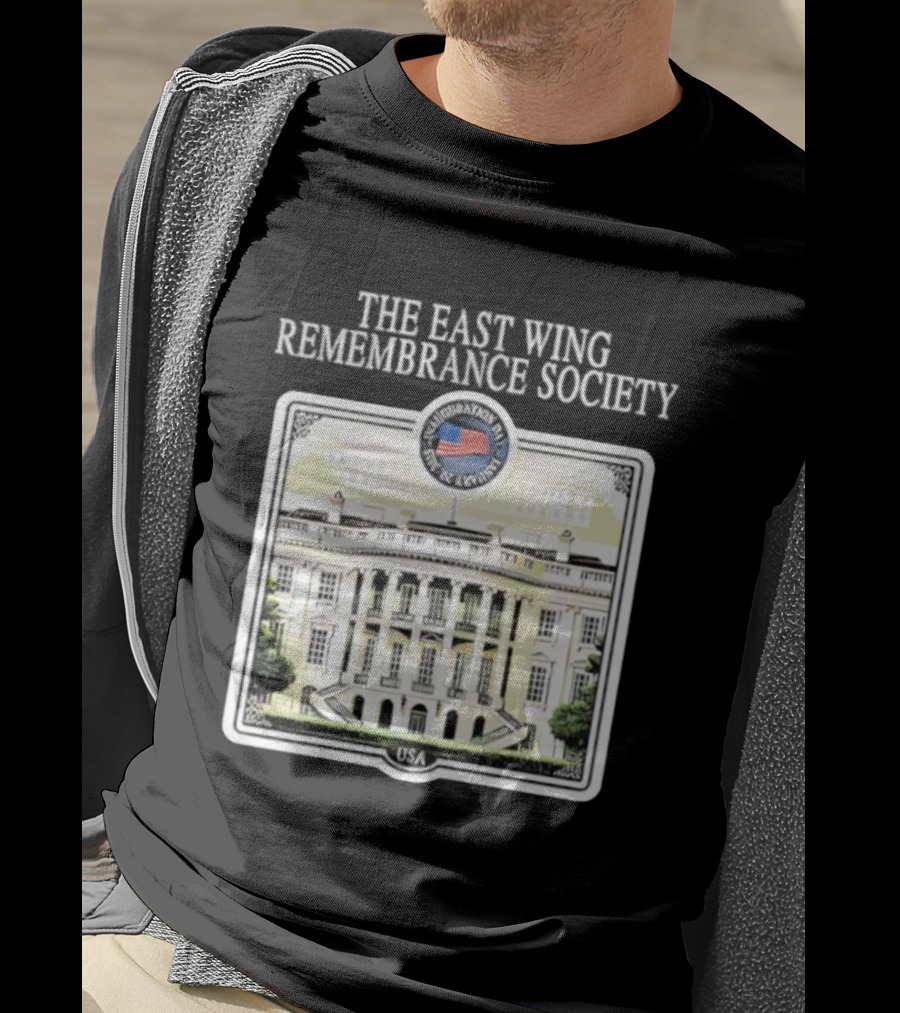 The East Wing Remembrance Society USA Commemorative Day Oval Office T-Shirt