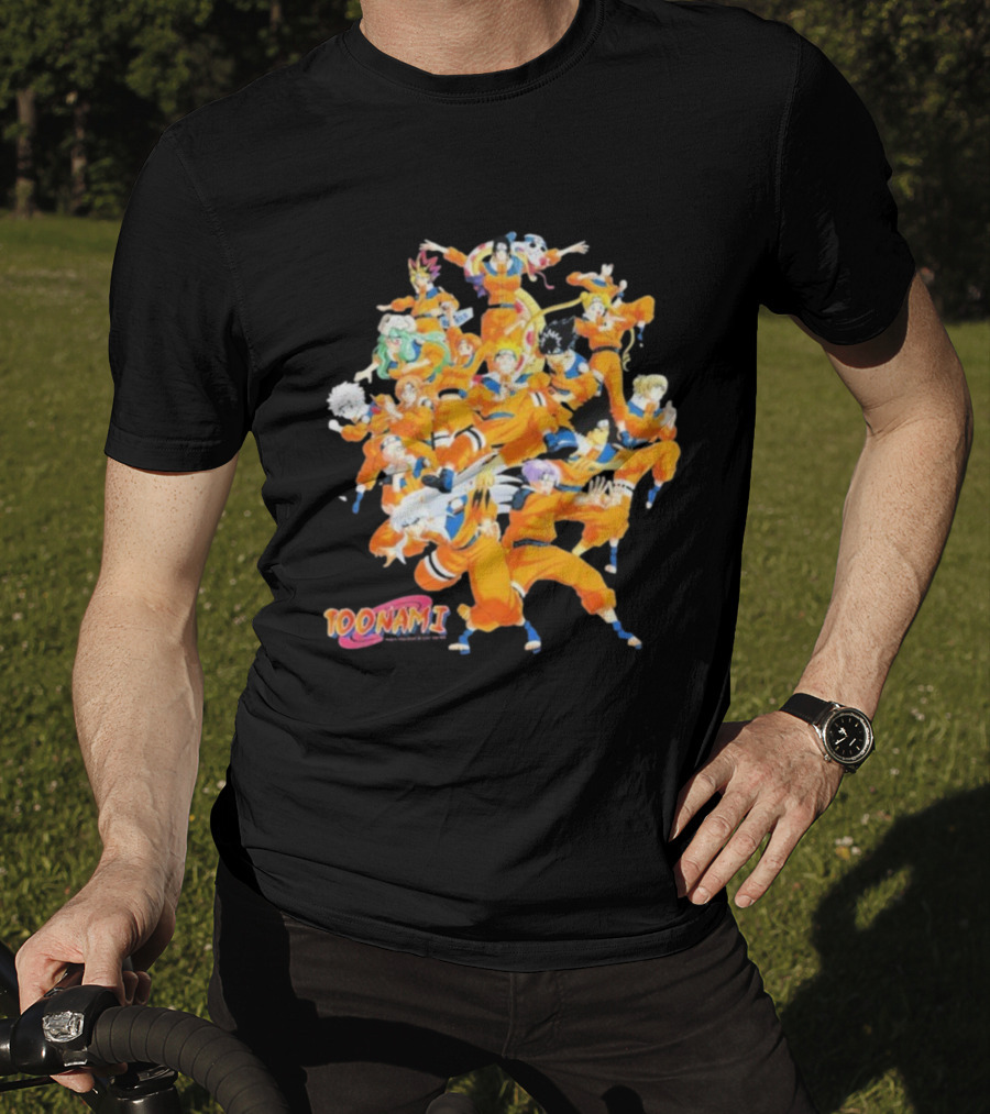 Toonami Cruel.void Shadow Clone Jutsu Anime Character Mashup T-Shirt
