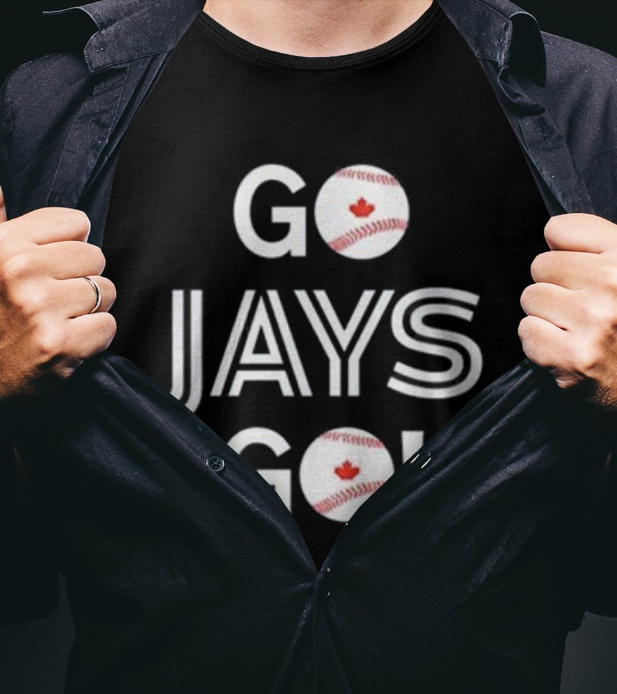 Toronto Blue Jays Baseball Go Jays Go Canada Baseball Enthusiasts T-Shirt