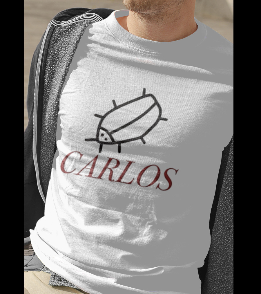 Carlos Bug Embroidered T-Shirt