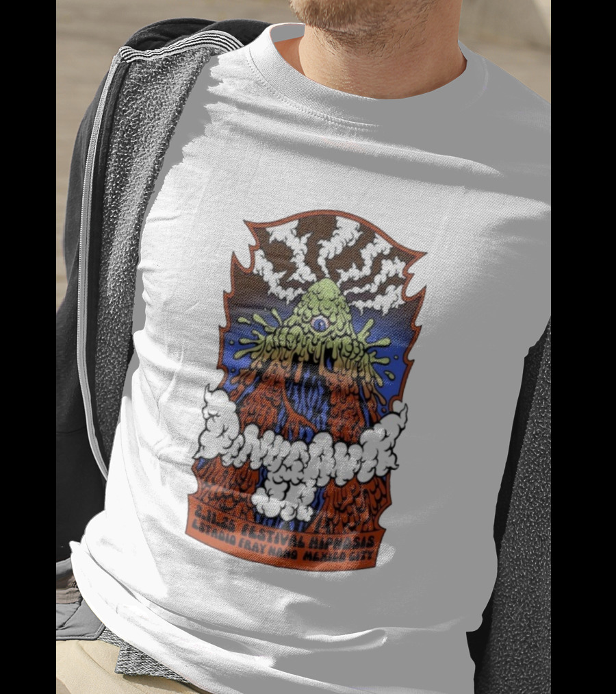 Dinosaur Jr. Festival Hipnosis 2025 Estadio Fray Nano Mexico City 2.11.25 T-Shirt