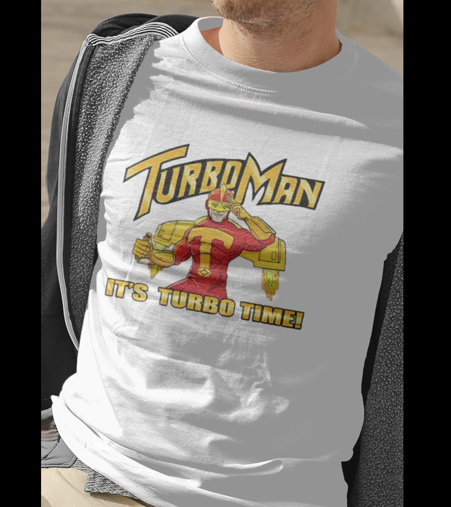 TurboMan It's Turbo Time Heroic Costume Power T-Shirt