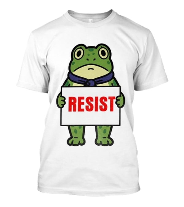Portland Frog Resist Anti Fascist Trump Democracy Antifa T-Shirt