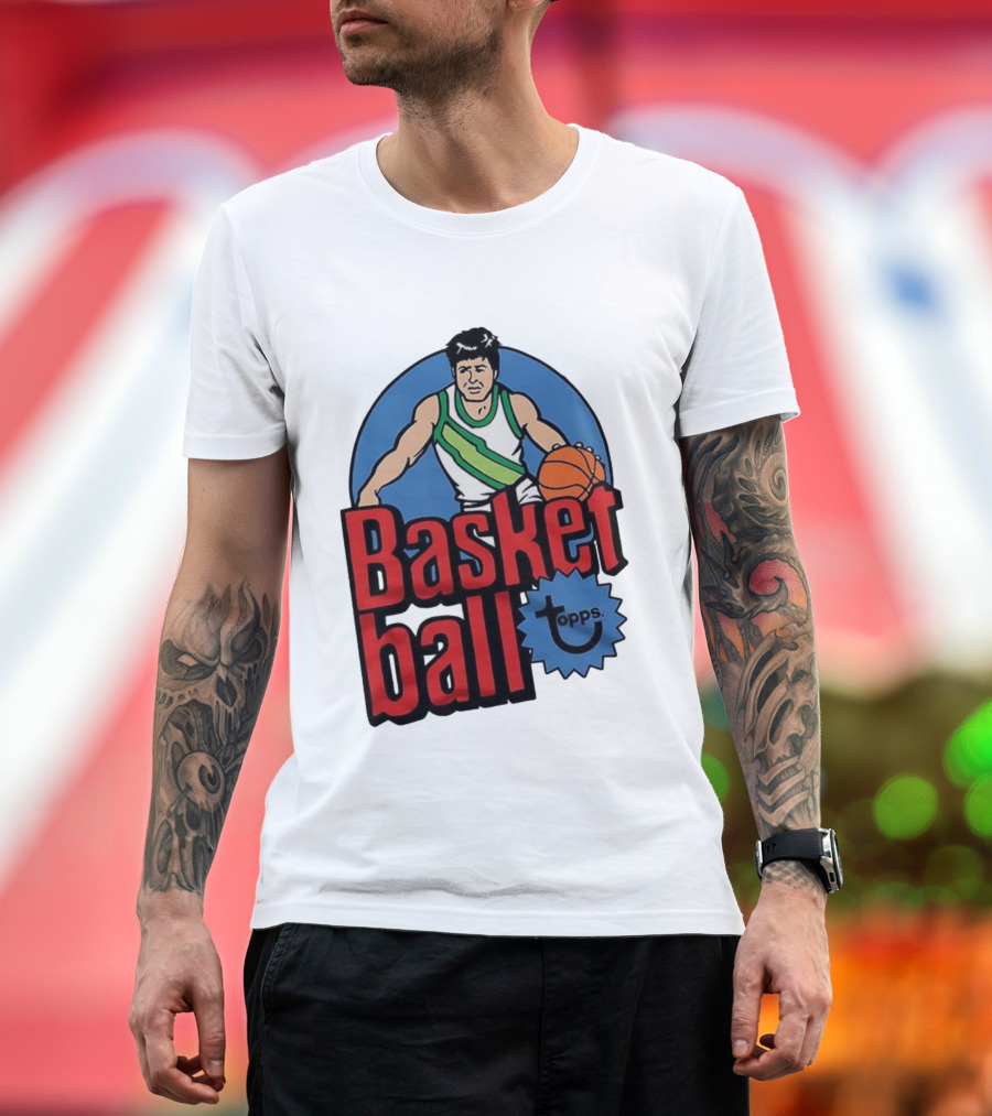 Topps Basketball 1978 Vintage Picture Cards Retro Style T-Shirt