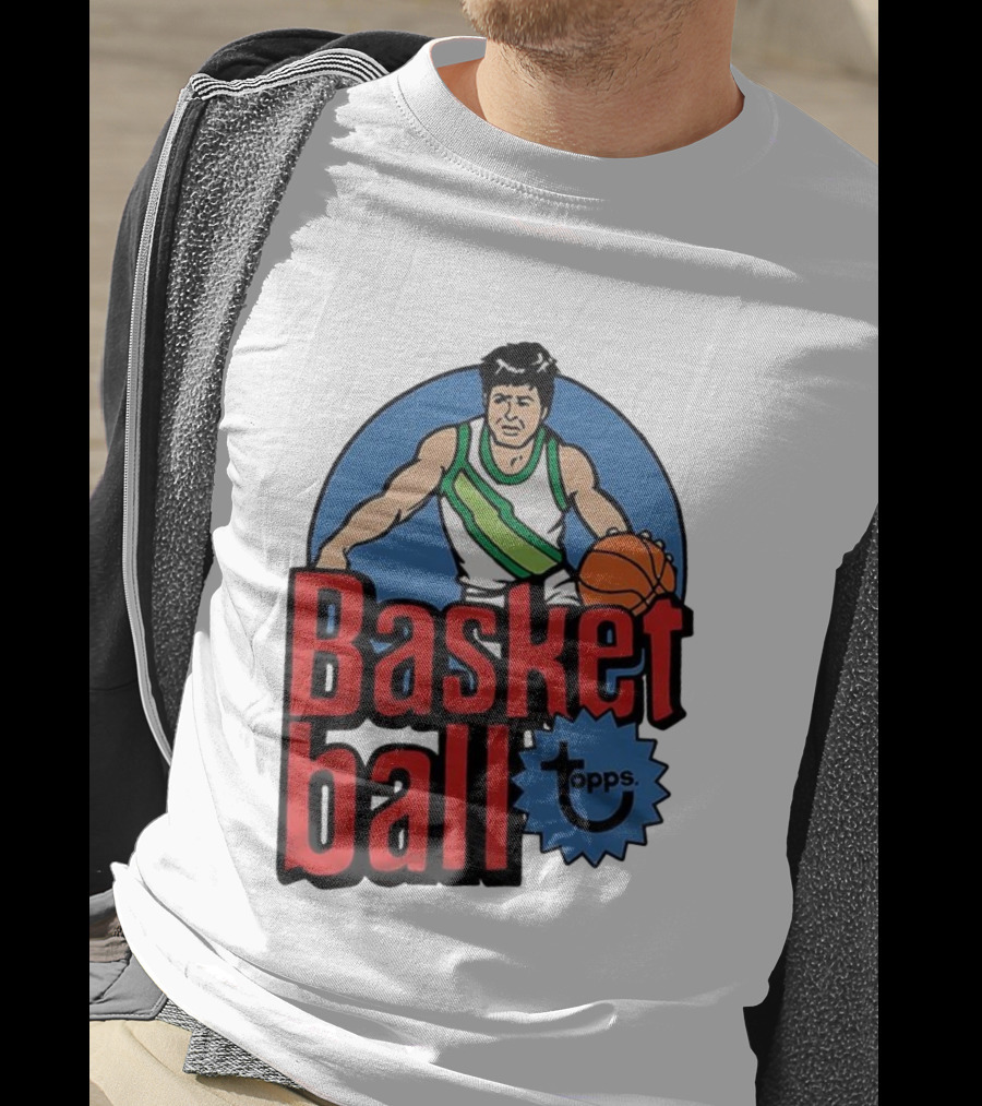 Topps Basketball 1978 Vintage Picture Cards Retro Style T-Shirt