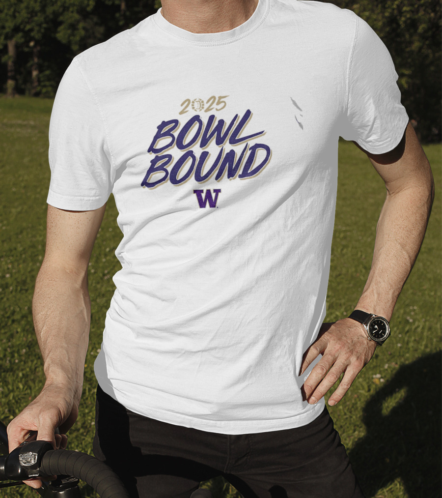 2025 Bowl Bound Washington Huskies Football NFL T-Shirt