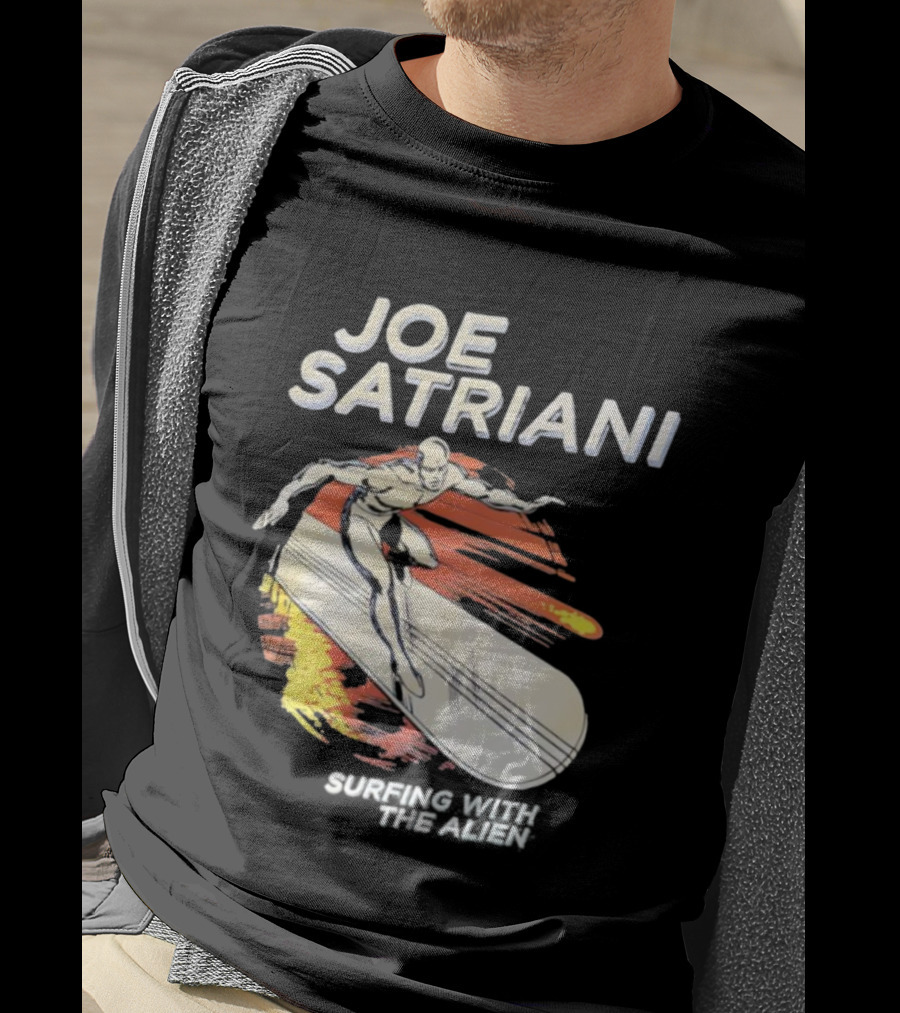 Joe Satriani Surfing With The Alien Cover Art T-Shirt